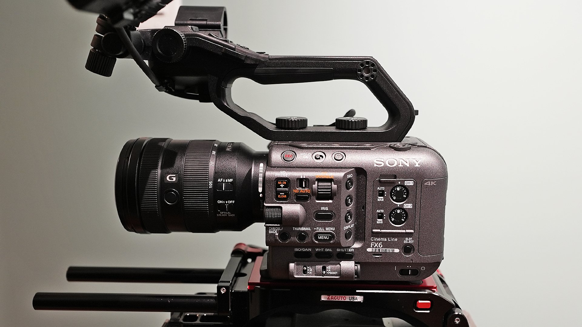 The Sony FX6.